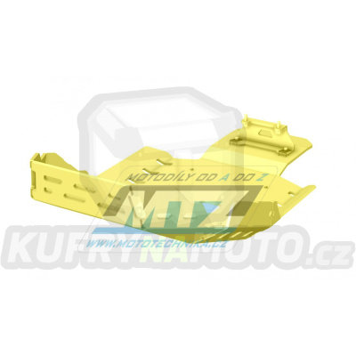 Kryt pod motor hliníkový Dual Sport - BMW F850GS Adventure / 21-22 - barva žlutá