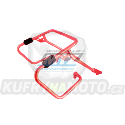 Padací rám Dual Sport Crash Bar - Suzuki DL1000 V-Strom / 02-13 - barva červená