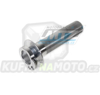 Rukojeť plynu hliníková s ložiskem - Kawasaki KXF250 / 06-13 + KXF450 / 06-13 - stříbrná