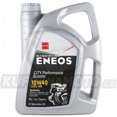 Motorový olej ENEOS CITY Performance Scooter 10W-40 E.CP10W40/4 4l