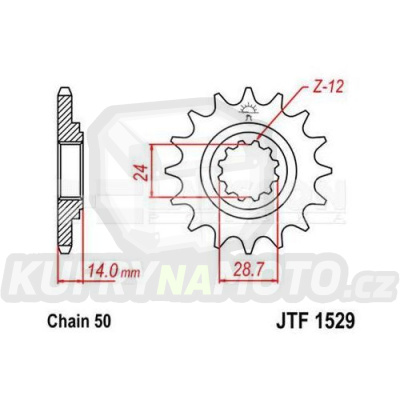 Kolečko F1529-17-F1529-17- výprodej