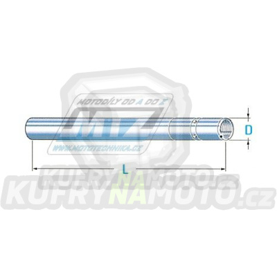 TRUBKA PŘEDNÍ VIDLICE 43X525MM - SUZUKI GSX1300 B-KING / 08 - - akce 30435253