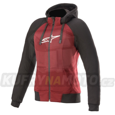 bunda STELLA CHROME SPORT, ALPINESTARS, dámská (purpurová/černá/bílá)