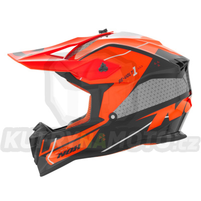 přilba N632K RE-VOLT1, NOX dětská (neon oranžová) 2023