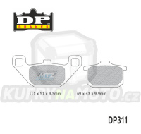Destičky brzdové DP311 - DP BRAKES směs Premium Sinter OEM
