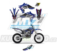 Polepy s potahem sedla (sada polepů a potah sedla Dream) - Yamaha YZF450 / 10-13 - typ polepů Dream4