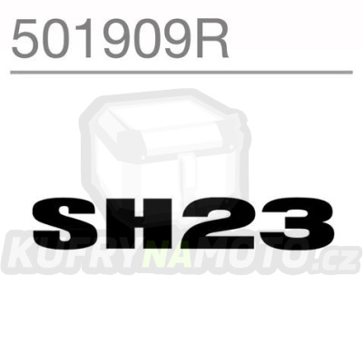 Samolepky SHAD 501909R pro SH23