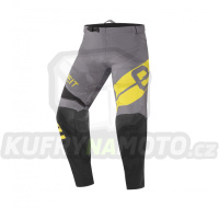 Moto kalhoty ELEVEIT X-LEGEND 23 šedo/neonově žluté