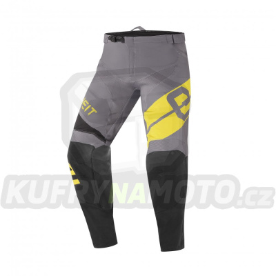 Moto kalhoty ELEVEIT X-LEGEND 23 šedo/neonově žluté