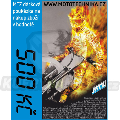 Poukázka dárková v hodnotě 500,- Kč