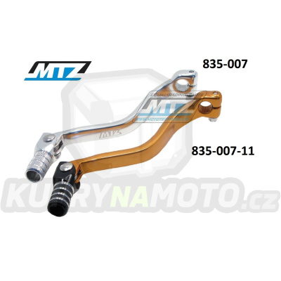 Řadička (řadicí páka) Suzuki DRZ400 / 00-22 - zlatá