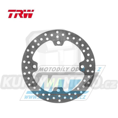 Kotouč brzdový TRW MST201 (256/144/4D) - kulatý design - Honda CB450S / 86-89+NX500 Dominator / 88-01+XL650V Transalp + XL700V Transalp / 08-13 + XR650L