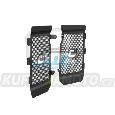 Kryty chladičů ocelové Dual Sport - KTM 1290 Super Advenutre / 21-23 - barva černá