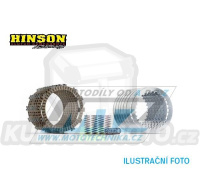 Sada spojkových lamel třecích, ocelových a pružin Hinson - Yamaha YZF450 / 23-25 + YZF450X / 24-26 + WRF450 / 24-26 + Fantic XXF450 / 23-25