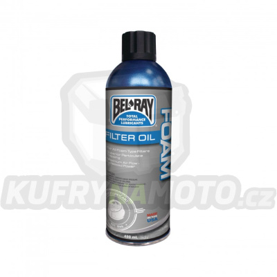 Olej na filtr Bel-Ray FOAM FILTER OIL (400ml sprej)