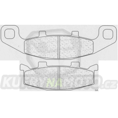 Brzdové destičky CL BRAKES 2304 A3+