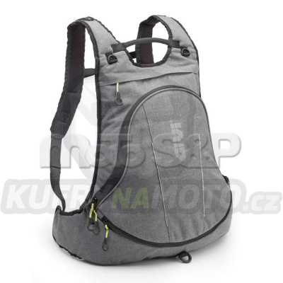 EA 104GR batoh GIVI na přilbu, šedý, objem 17-24 l., Cordura (základní řada EASY URBAN)