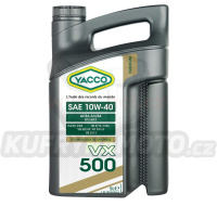 Motorový olej YACCO VX 500 10W40, 5 L