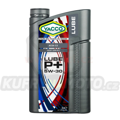 Motorový olej YACCO LUBE P+ 5W30, 2 L