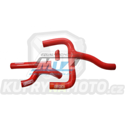 Hadice chladiče Beta (2takt) RR250+RR300 / 13-19 - červené (sada 4ks)