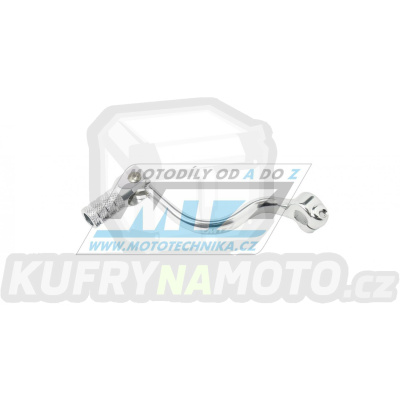Řadička (řadicí páka) Kawasaki KX250 / 04-08 - stříbrná