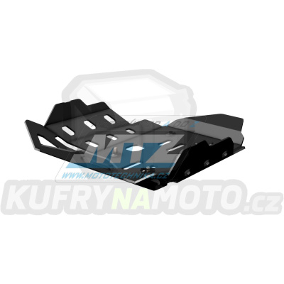 Kryt pod motor hliníkový Dual Sport - BMW R1200GS / 08-12 + R1200GS Adventure / 08-13 - barva černá