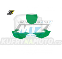Polepy číslových tabulek (vystřižené) - Yamaha YZF250 / 14-18 + YZF450 / 14-17 - barva zelená