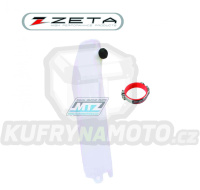 Kryt vidlice + pomocník startu "Launch Control" - ZETA ZE89-7019 - Honda CR125+CR250 / 04-07 + CRF250R / 04-24 + CRF450R / 04-24 - barva natural (1strana)