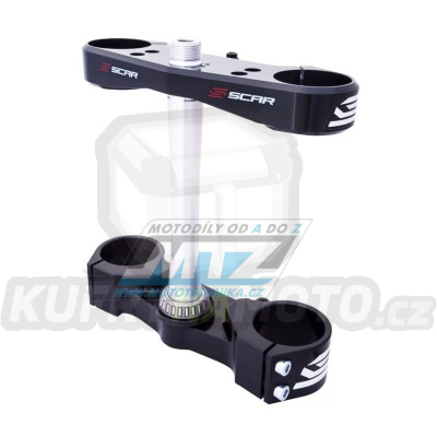 Brýle (Triple-Clamps) kompletní Scar Triple Clamps - KTM 50SX / 06-11 + 50SX PRO Senior - barva černá