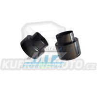 Rozpěrky na osu předního kola DRC - YZF250 / 02-06+YZF426+YZF450 / 03-07 - černé