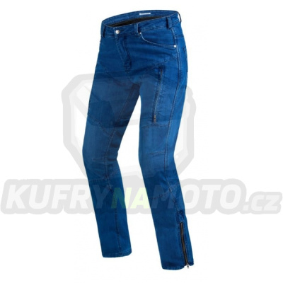 Moto kalhoty REBELHORN HAWK II JEANS classic modré