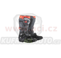boty TECH 7 ENDURO, ALPINESTARS (černá/šedá/červená fluo) 2024