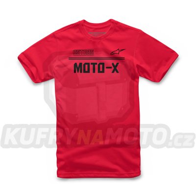 triko ASTARS MOTO-X, ALPINESTARS (červená/černá)