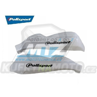 Bástry (kryty páček) Polisport EVOLUTION INTEGRAL včetně montážního kitu - bílé