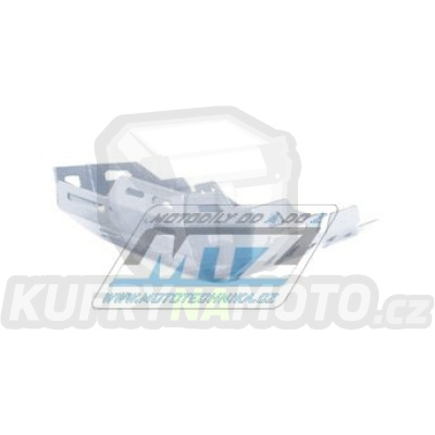Kryt pod motor hliníkový Dual Sport - Benelli TRK502 X / 18-24 - barva stříbrná Ice Polished