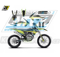 Polepy na motocykl (sada polepů Graphics) KTM EXC / 20-23 + SX+SXF / 19-22 - typ polepů Stealth Fluo