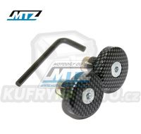 Koncovky/závaží řidítek THIN - carbonové (pro vnitřní průměr řidítek ¤13mm)