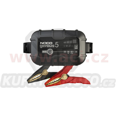 nabíječka NOCO GENIUS5,  6/12 V, 120 Ah, 5 A