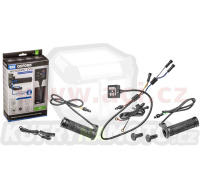gripy vyhřívané HOTGRIPS EVO Thermistor ATV, OXFORD (vč. ohřevu palce plynové páčky a samostatné regulace ohřevu páčky)