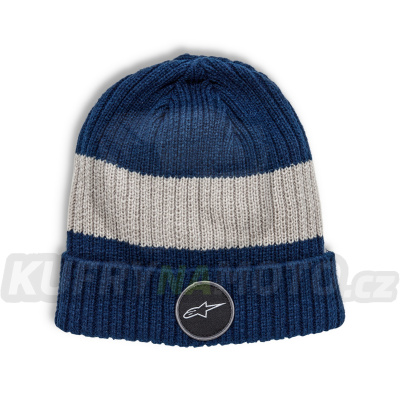 čepice WARD BEANIE, ALPINESTARS (modrá/šedá)