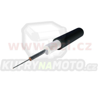 zapalovací kabel 7 mm silikonový s měděným drátem, TESLA (1 m , černý)