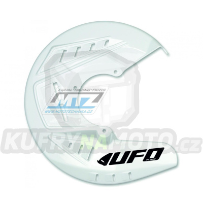 Kryt předního brzdového kotouče UFO - bílý