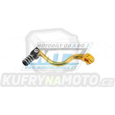 Řadička (řadicí páka) Kawasaki KX250 + KX500 / 94-03 - zlatá