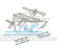 Kryty chladičů hliníkové Radiator Guard - Husqvarna TC250 + TE250 + TE310 / 08-09 + TC450 + TC510 + TE450 + TE510 / 08-10