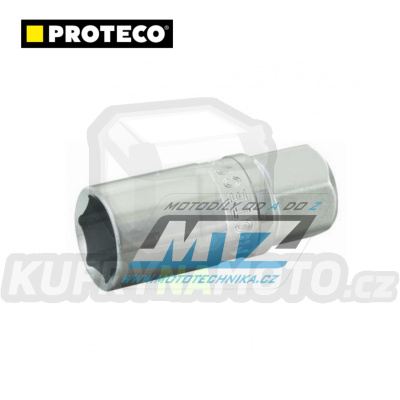 Klíč na svíčku/Hlavice nástrčná na zapalovací svíčky - rozměr 16mm - Proteco