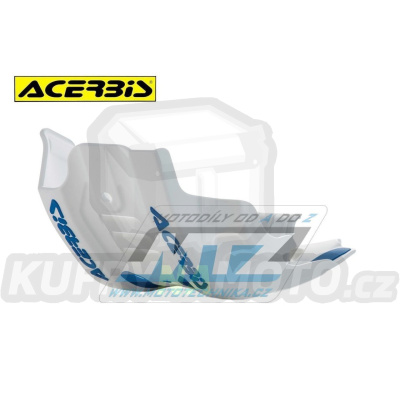 Kryt pod motor Acerbis Husqvarna FC450 / 16-18 + FE450+FE501 / 17-19 + KTM 450SXF / 16-18 - barva bílá/modrá