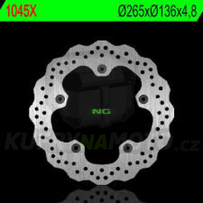 Brzdový kotouč moto NG 1045X