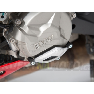 Hliníkový kryt motoru stříbrná černá SW Motech BMW S 1000 R 2014 -  K10 (K47) MSS.07.540.10000-BC.17958