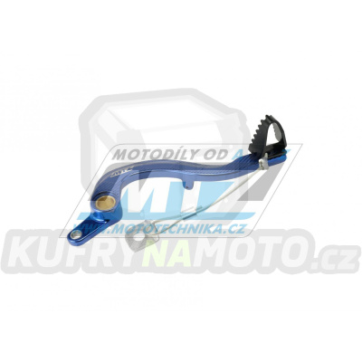 Pedál brzdy Yamaha YZF250+YZF250X / 10-25 + YZF450 / 23-25 + WRF250 / 15-25 + WRF450 / 24-25 - modrý