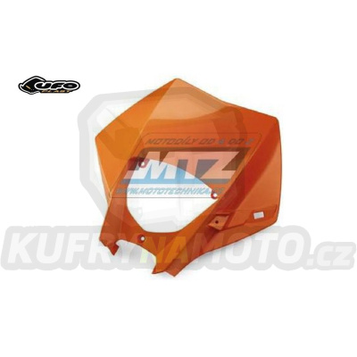 Maska předního světla KTM EXC+EXCF / 05-07 (bez světla) - barva oranžová